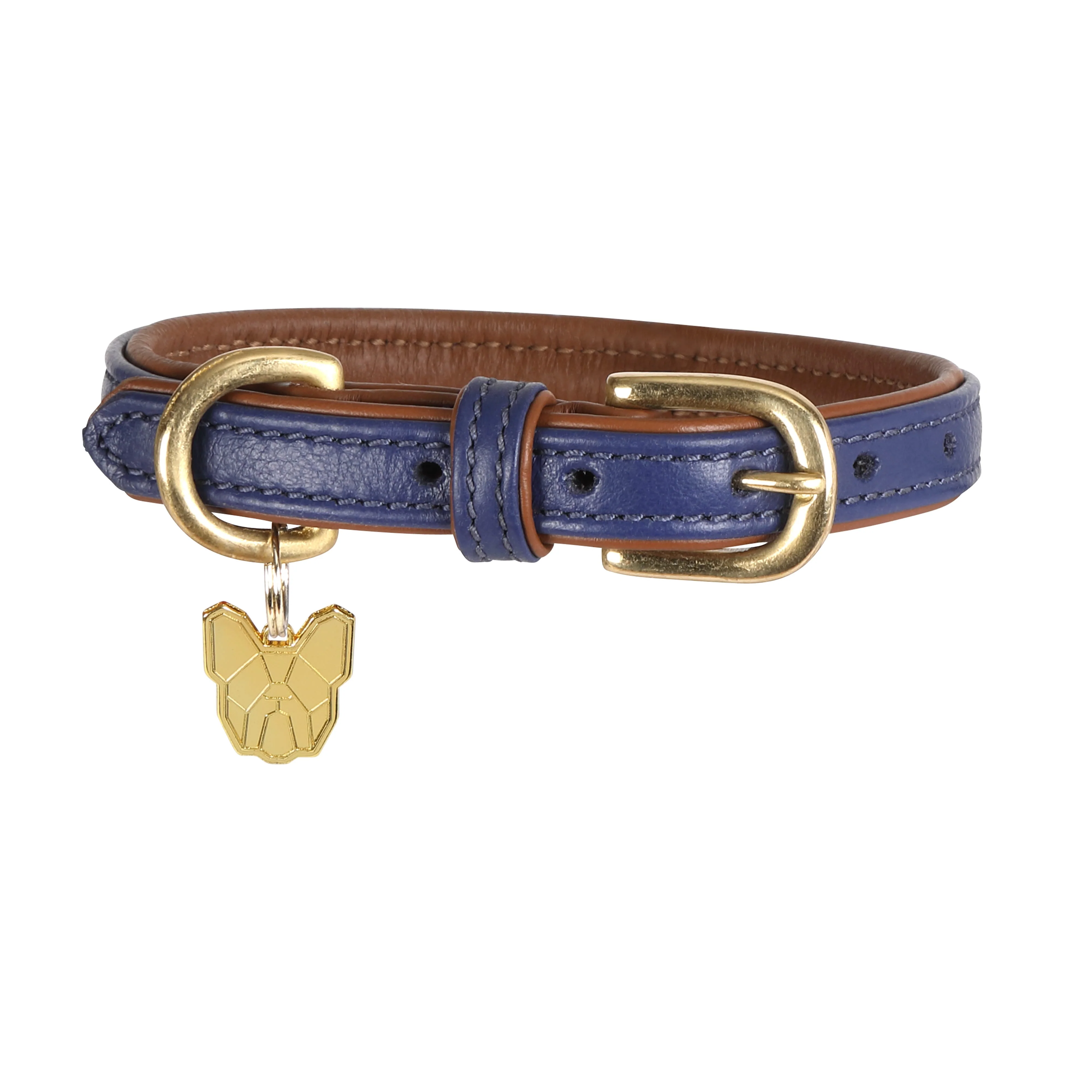 Digby & Fox Padded Leather Dog Collar - Image 5