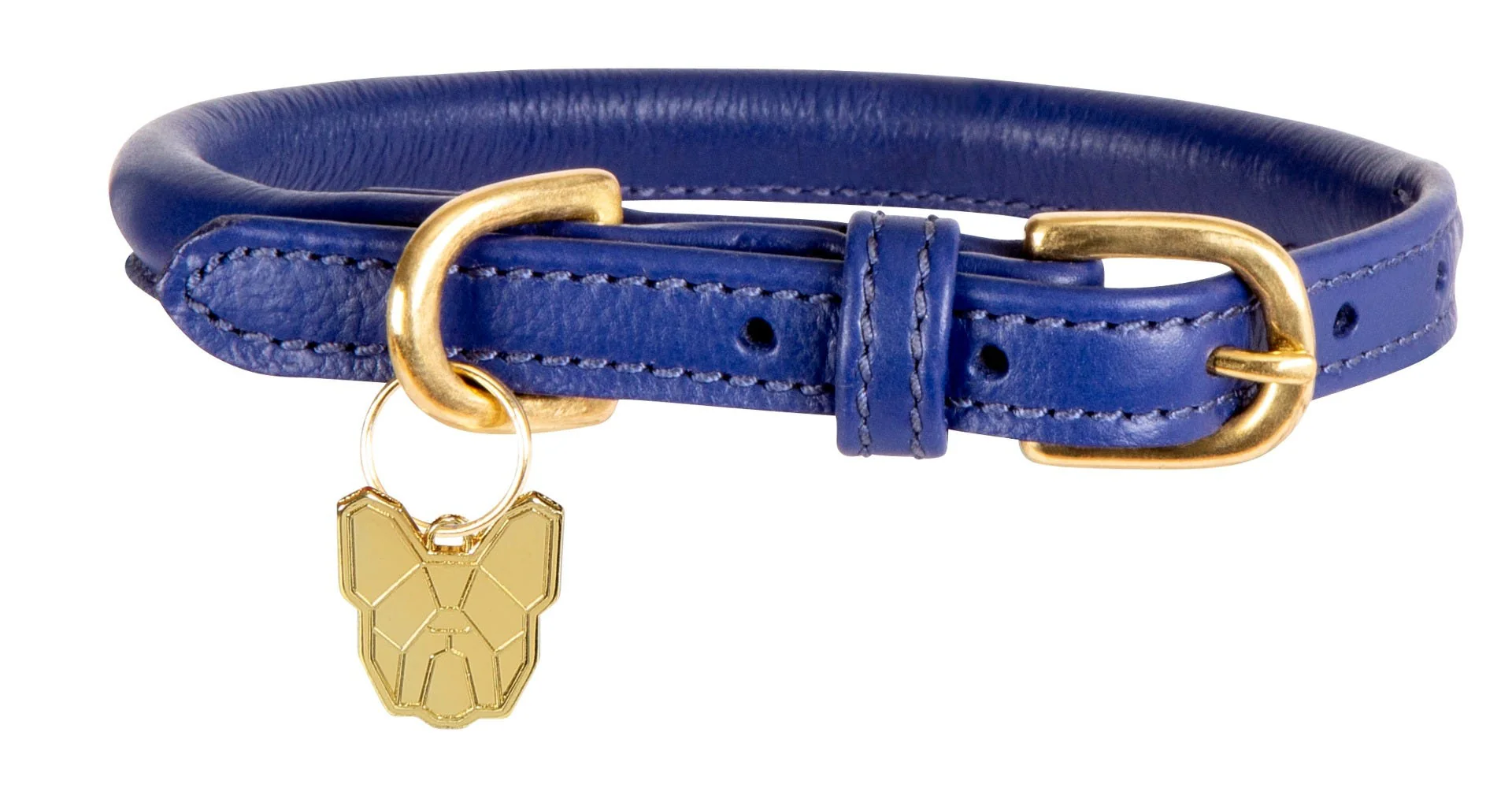 Digby & Fox Rolled Leather Dog Collar - Image 5