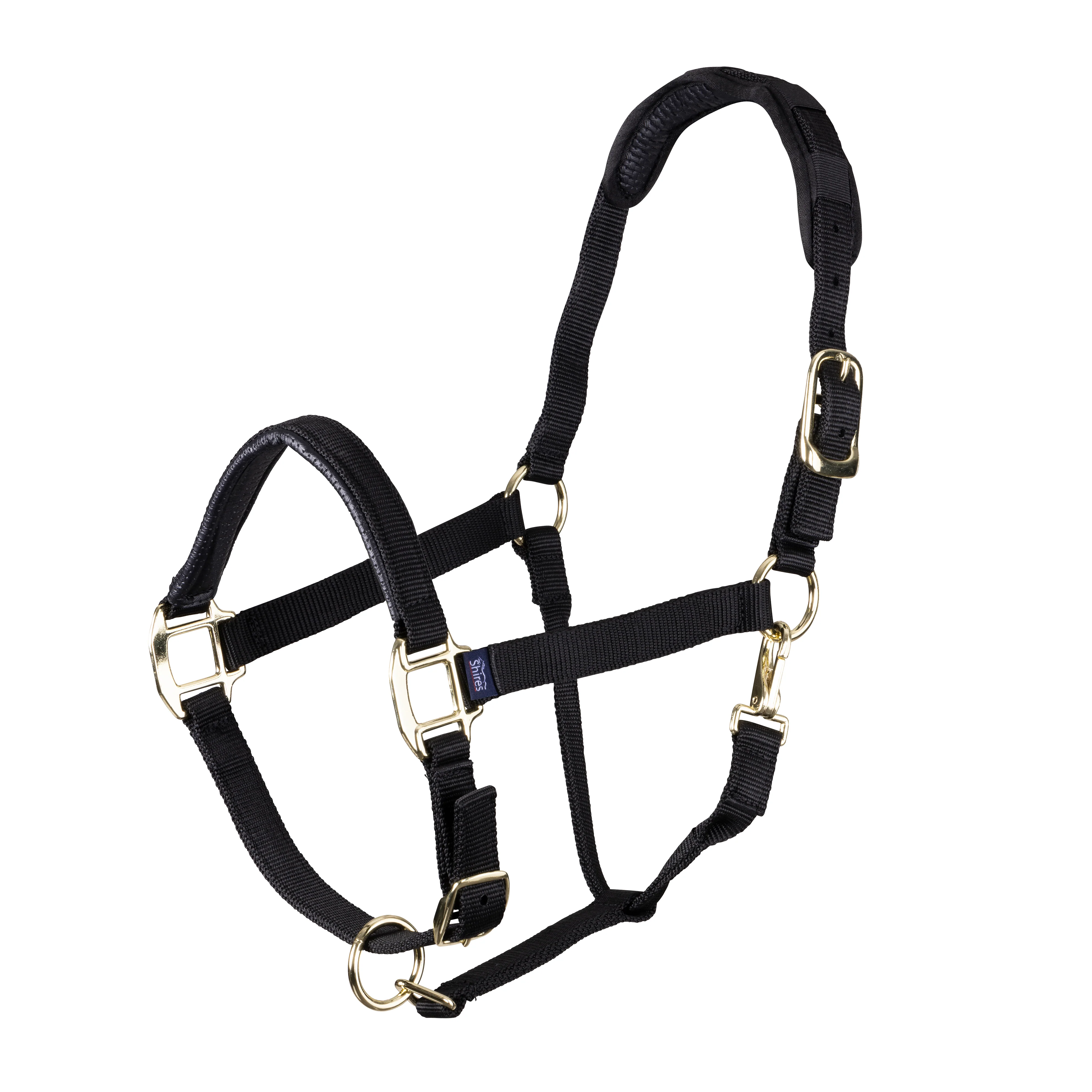 Topaz Leather Breakaway Nylon Headcollar - Image 3