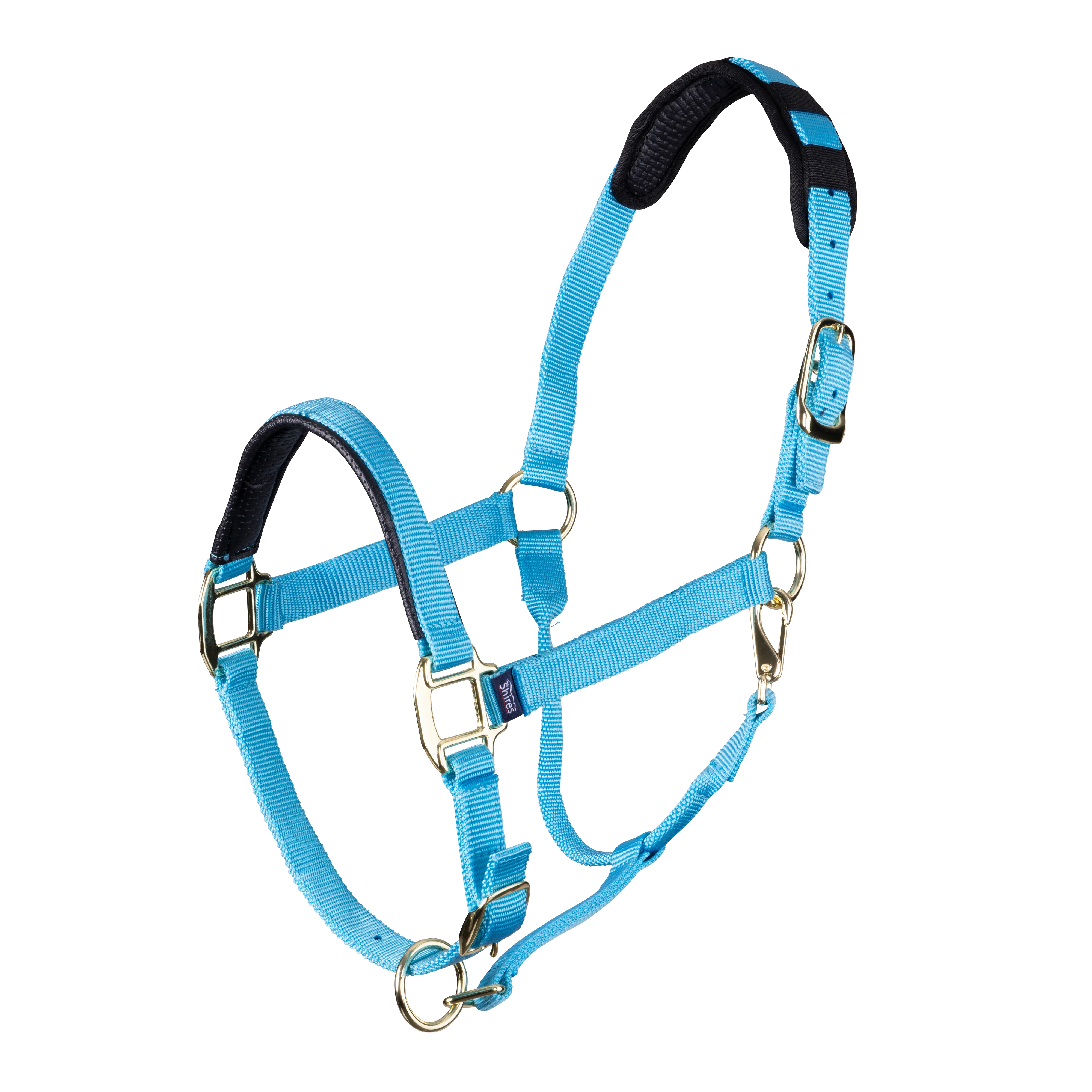 Topaz Leather Breakaway Nylon Headcollar - Image 4